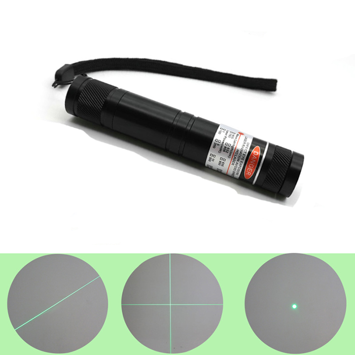 Verde Portable Locator Dot/Line/Crosshair Optional 532nm 100mW Laser Positioning